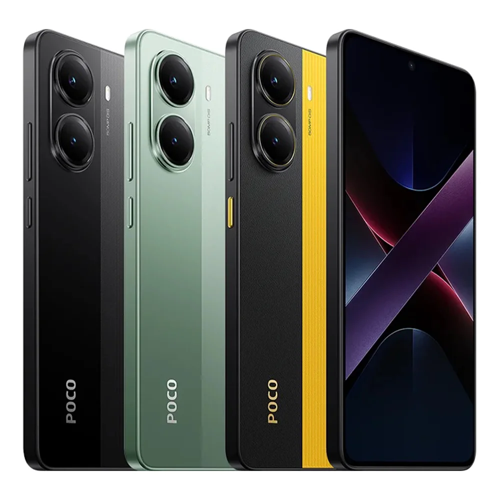 Xiaomi Redmi Poco X7 Pro Çıtalı Ekran Dokunmatik Yesil SOFT OLED Kalite Ekran