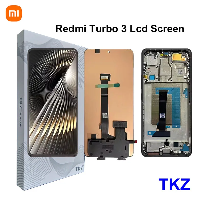 Xiaomi Redmi Turbo 3 Ekran Dokunmatik A Plus Kalite Ürün Çıtasız (Çerçevesiz)