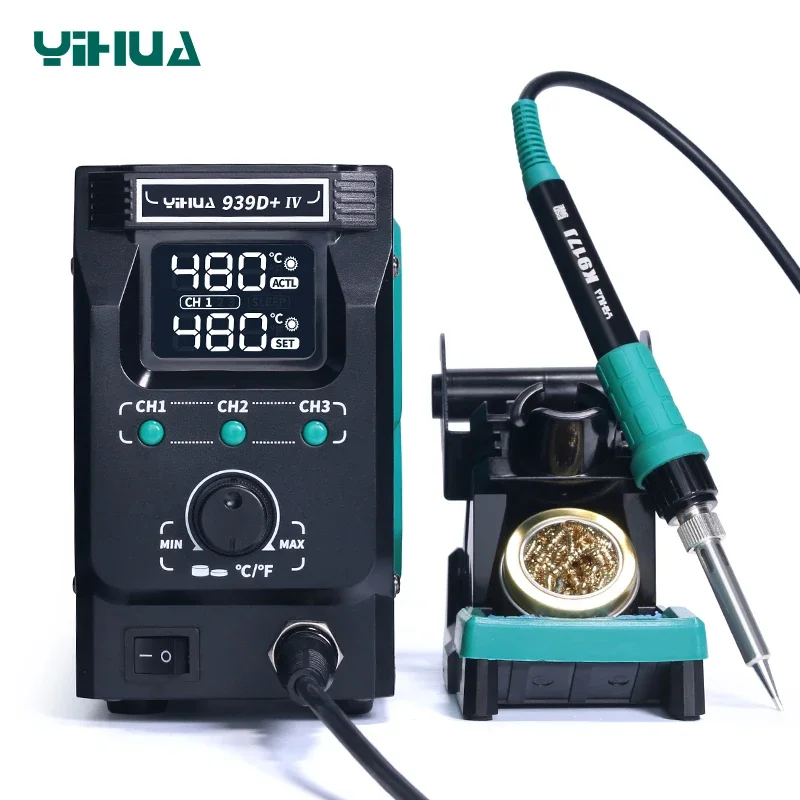 Yihua 813 Set 3005D-Iv 939D+Iv 993Dm-Iv Sıcak Hava & Lehim istasyonu & Power Suppley