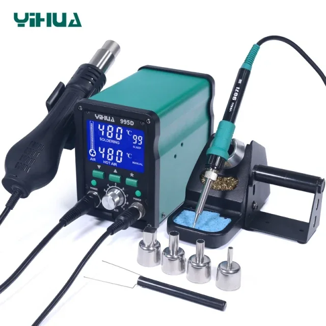 Yihua 995D Sıcak Hava & Lehim istasyonu